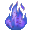 Fuego Azul Refulgente