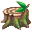 Tronco de Árbol Seco y Podrido