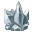 Fragmento de Cristal Opaco